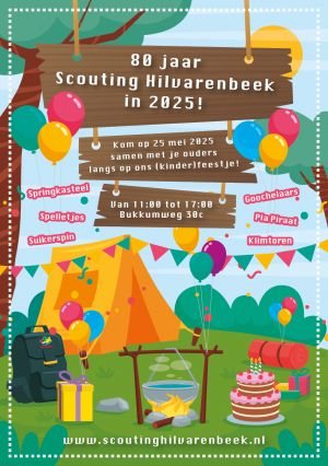 80 jaar Scouting Hilvarenbeek